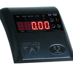 Balança Industrial Plataf Aço Carbono Ramuza Dp 200 200kg Base 50x50cm Idr Abs Bivolt 2007 - 2