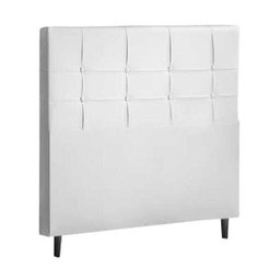 Cabeceira Casal 140cm Alloure Material Sintetico Branco ITFlex - 1