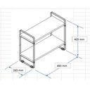 Ver imagem 6 de Nicho Prateleira 25 Cm X 49 Cm - Super Luxo C/suporte Preto