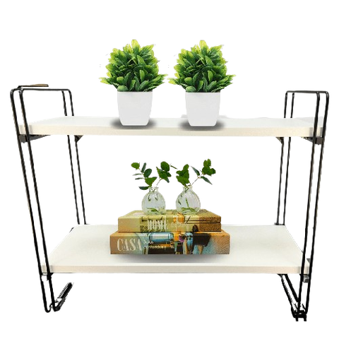 Nicho Prateleira 25 Cm X 49 Cm - Super Luxo C/suporte Preto