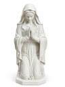 Ver imagem 2 de Virgem Maria Ajoelhada Rezando Imagem Religiosa:Branco