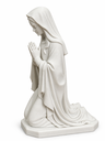 Ver imagem 1 de Virgem Maria Ajoelhada Rezando Imagem Religiosa:Branco