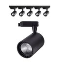 Ver imagem 1 de Trilho Eletrificado 2m + 8 Spot Led 20w 3000k Bivolt Preto