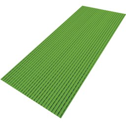 Tapete Emborrachado Antiderrapante 15m X 45cm Rolo Verde - 3