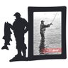 Porta-retrato Quadro Para Decorar Hobby Pescador Presente Para Quem Ama Pescar Preto - 1