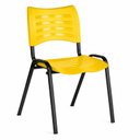 Ver mais imagens de Cadeira Fixa 04 Pés Plástica (Polipropileno) - Cor Amarelo - Mrplast - Pmd - 31233