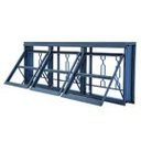 Ver imagem 1 de Vitro Maxim-ar 150x50 Req. 7cm Grade Elo Corrente Horizontal