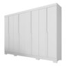 Guarda Roupa Casal Liz 8 Portas 2 Gavetas Branco - M.a Branco - 2