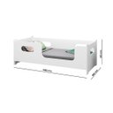 Ver imagem 3 de Cama Branca Unissex Master Solteiro em Mdf com Colchão D20