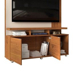 HOME THEATER LUGO PARA TV ATE 55 POLEGADAS DJ MOVEIS RUSTICO TERRARA OFF WHITE - 3