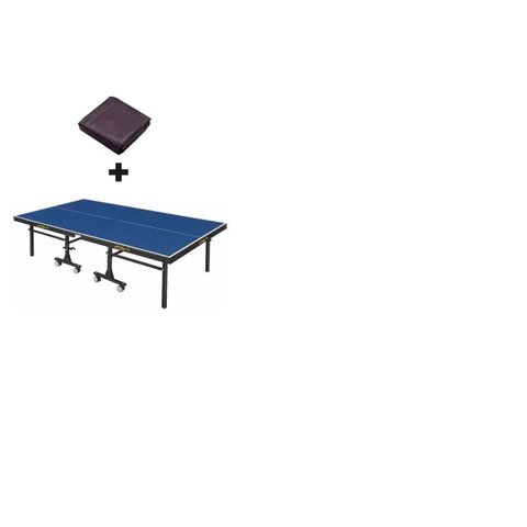 Mesa de Ping Pong Mdf 25mm Klopf 1008 Oficial + Capa para Mesa Aberta