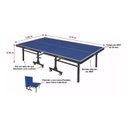 Ver imagem 4 de Mesa de Ping Pong Mdf 25mm Klopf 1008 Oficial + Capa para Mesa Aberta