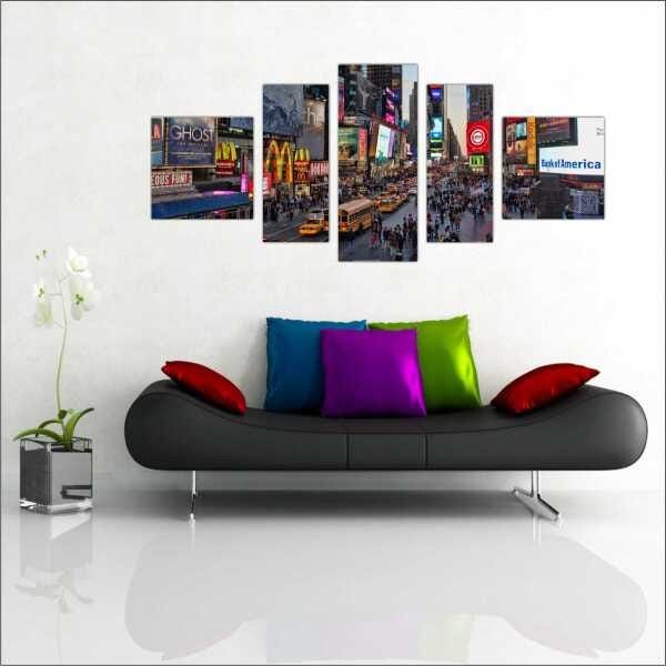 Quadro decorativo Times Square Nova York Cidade