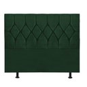 Ver imagem 2 de Cabeceira Estofada Cama Box Queen 160cm Istambul Corino Verde- Mabe Magazine