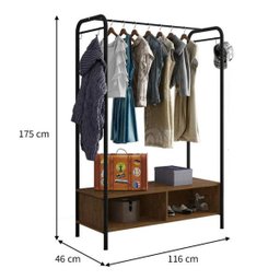 Guarda-Roupa Closet Modulado Milão Artefamol Sf Preto - 2