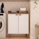 Ver imagem 6 de Cozinha Completa Modulada 6 Peças 100% MDF Iluminata Branco/Ébano