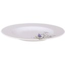 Ver imagem 3 de Jogo 6 Pratos Sobremesa 21cm em Porcelana Tramontina Pratinho Servir Doces Tortas Decorado Lilla