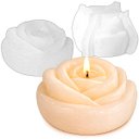 Ver imagem 1 de Forma para Rosa Decorativa em Silicone para Vela, Sabonete, Resina e Gesso