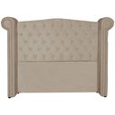 Ver imagem 3 de Cabeceira Estofada Sienna para Cama Box Queen 160 cm Suede Cappuccino