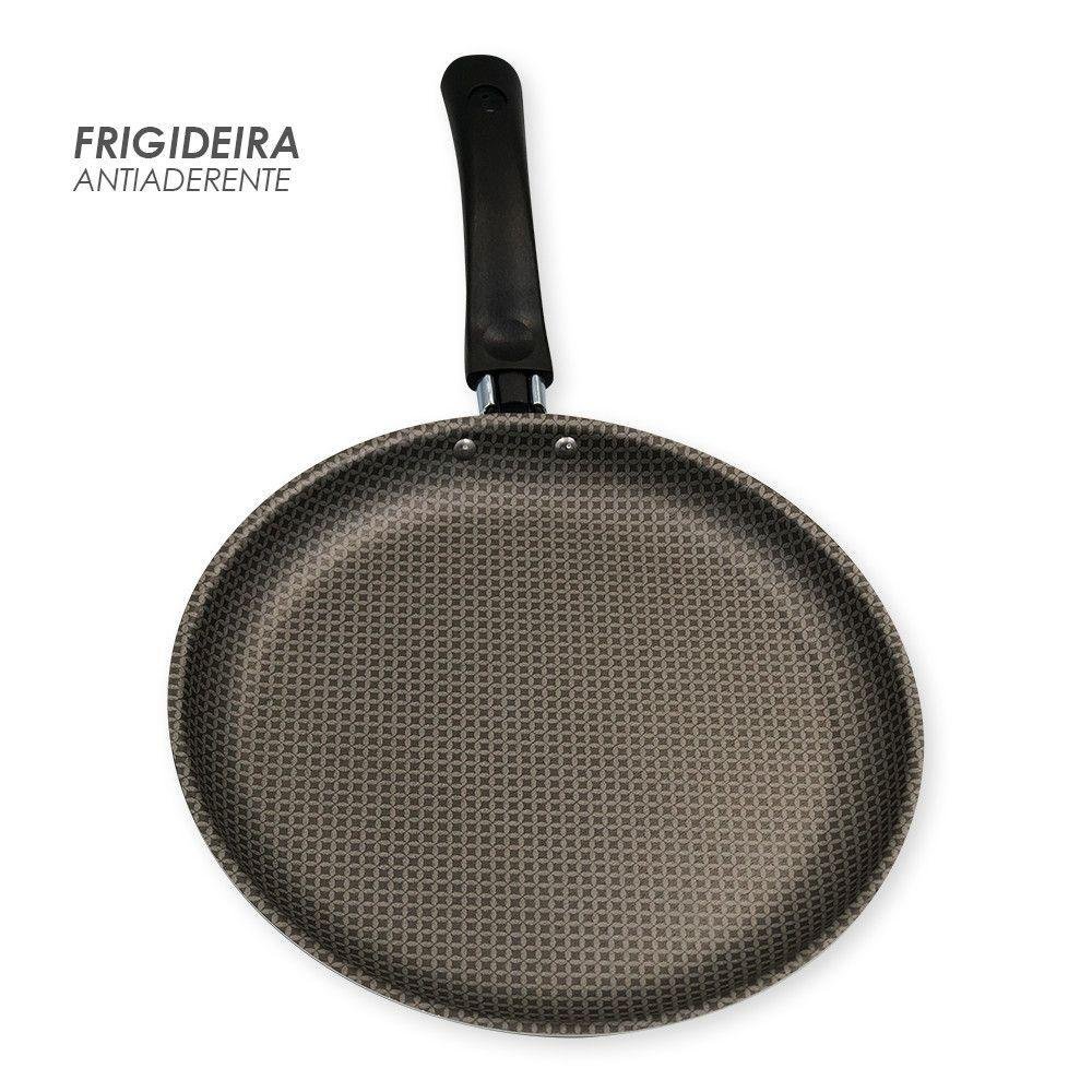 Panquequeira Frigideira 22cm - Cinza - 4