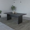 Ver imagem 1 de Mesa de Jantar Retangular Minimalista 6 Lugares 200cm Tecnomobili