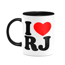 Ver imagem 1 de Caneca I Love Rj - Rio de Janeiro - 325ml - B-black
