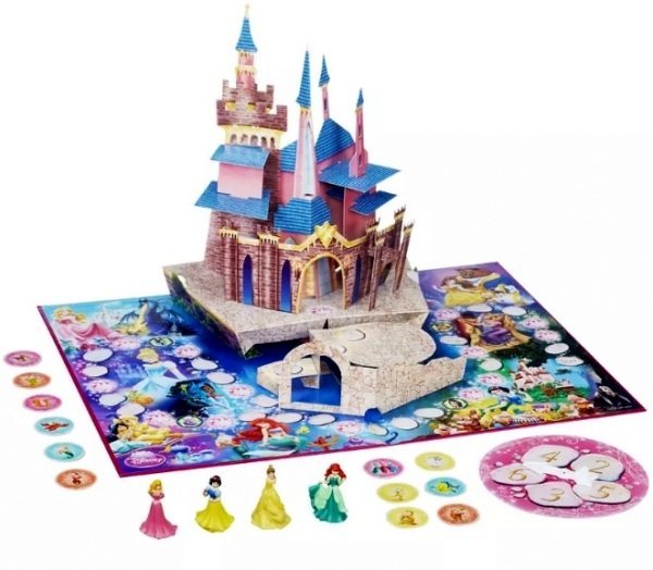 Jogo de Tabuleiro Princesas Disney Castelo - Hasbro - Outros Jogos -  Magazine Luiza