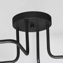 Ver imagem 2 de Pendente Enerlux 13025 Sputnik Aranha 4 Hastes Preto E-27