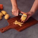 Ver imagem 2 de 12 Descascadores Manuais Tramontina Aço Inox Restaurante Utilitá Batata Fruta Legumes