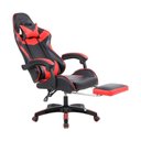 Ver imagem 2 de Cadeira Gamer Fortt Xiamen Vermelha - Cgf022-v