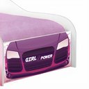 Ver imagem 4 de Cama Carro Menina Rosa Kids Solteiro