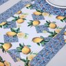 Caminho de Mesa Estampado Allegra 1 Peça 1,25m X 43cm 100% Poliéster - Limão - 5