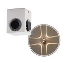 Ver imagem 5 de Arandela Arc 4 Fachos Branco Alumínio Externa Led 4w Br. Quente Opus St2960