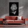 Quadro decorativo alta definição Leão de Judá 40x60 - 3