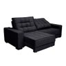 Sofá Retrátil e Reclinável 2,30m Suede Coliseu - 4
