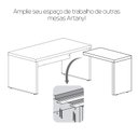 Ver imagem 7 de Conjunto Escritório Artany: Mesa c/ Extensor e Estante