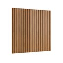 Ver imagem 2 de Painel Ripado Decorativo para Sala de Estar 320cm x 240cm 100% MDF Louro Casa Lar Shop