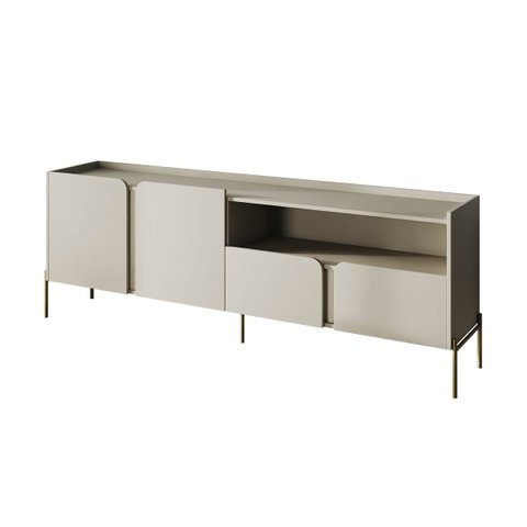 Rack Bancada Hórus para TV até 60" Polegadas 4 Portas