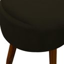 Ver imagem 3 de Puff Banqueta Decorativo Pés Madeira