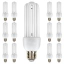Ver imagem 1 de Lâmpada Fluorescente 220V Kit 20 Uni 15W Branco Frio Energia Ambiente Iluminação Rua Casa