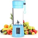 Ver imagem 2 de Mini Liquidificador Squeeze Portátil À Bateria 380Ml Azul