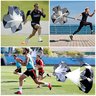 Paraquedas Funcional Futebol Corrida Exercicio Treino Resistencia Traçao Fitness Velocidade Esporte  - 10