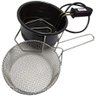 Fritadeira Elétrica Óleo 1 Litro Tacho Esmaltado 110 ou 220v:220v/1100/preto - 3