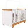 Berço Americano 2 em 1 Mini Cama Retrô 100% Mdf Faura - 2