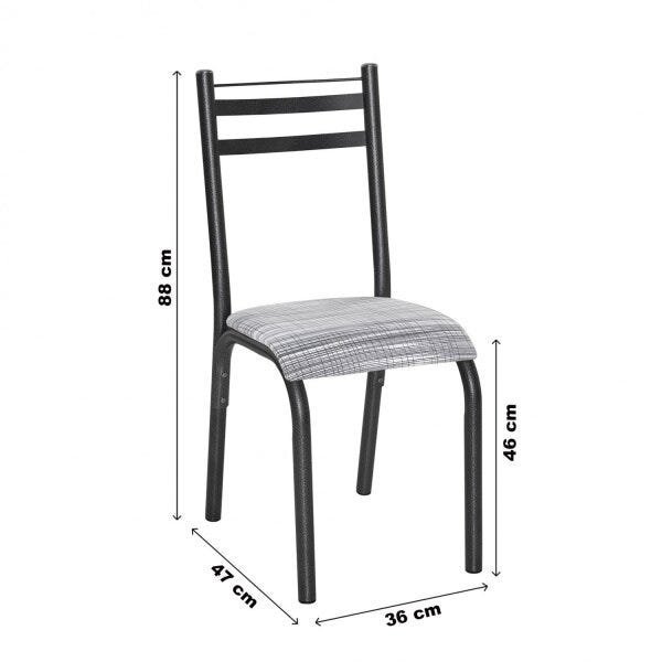 Conjunto de Mesa com 4 Cadeiras Plaza Clássica Ciplafe - 4
