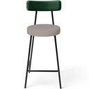 Ver imagem 4 de Banqueta Baixa Cozinha Sala Jantar Bancada Milão L02 Facto Verde Musgo Linho Bege - lyam decor