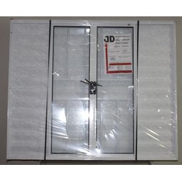 Veneziana 6 Folhas 1,00 X 1,20 Com Grade Alumínio Branco - 2