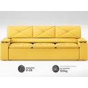 Ver imagem 4 de Sofá com Porta Copos Retrátil e Reclinável Pop 2,05m Velosuede Canario - Netsofas