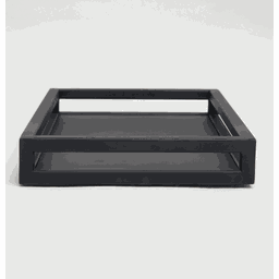 Bandeja Decorativa Retangular - Aço Carbono - 5