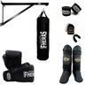 Kit Boxe Muay Thai com Suporte e Saco de Pancadas 08 oz - 1